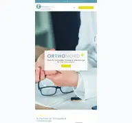 Kleine Seitenvorschau von orthonord-plus.de