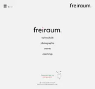 Kleine Seitenvorschau von kunstschule-freiraum.de