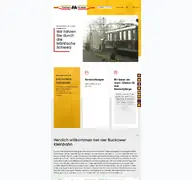 Kleine Seitenvorschau von buckower-kleinbahn.de