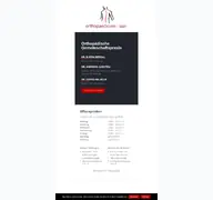 Kleine Seitenvorschau von orthopaedicum-saar.de