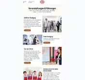 Kleine Seitenvorschau von eventbuchungen.oetker.de