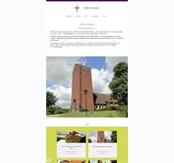 Kleine Seitenvorschau von kirche-traveland.de