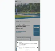 Kleine Seitenvorschau von buehlot-bad.de