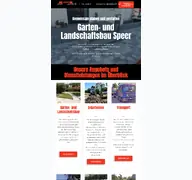 Kleine Seitenvorschau von speer-gartenbau.de