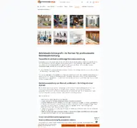 Kleine Seitenvorschau von betriebseinrichterprofi.de