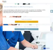 Kleine Seitenvorschau von patientenportal.gfo-online.de