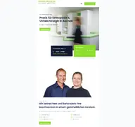 Kleine Seitenvorschau von orthopaedie-krug.de