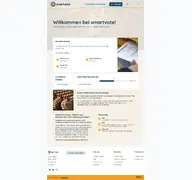 Kleine Seitenvorschau von smartvote.ch