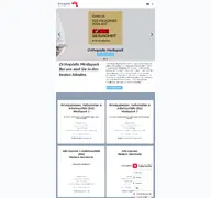 Kleine Seitenvorschau von orthopaedie-mediapark.de