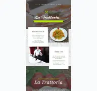 Kleine Seitenvorschau von la-trattoria.de