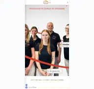 Kleine Seitenvorschau von orthopaedie-rheinmain.de