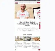 Kleine Seitenvorschau von bunzel.de