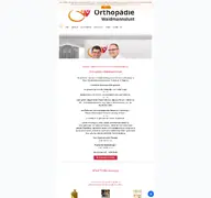 Kleine Seitenvorschau von orthopaedie-waidmannslust.de