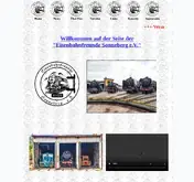Kleine Seitenvorschau von eisenbahnfreunde-sonneberg.de