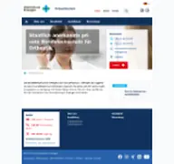 Kleine Seitenvorschau von orthoptikschule.uk-erlangen.de