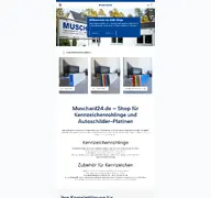 Kleine Seitenvorschau von muschard24.de