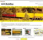 Kleine Seitenvorschau von lux-modellbau.de