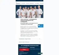 Kleine Seitenvorschau von ortho-zentrum.de