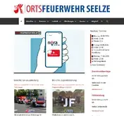 Kleine Seitenvorschau von ortsfeuerwehr-seelze.de