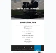 Kleine Seitenvorschau von waffen-engel.de