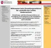 Kleine Seitenvorschau von eis-online.niedersachsen.de