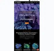 Kleine Seitenvorschau von osci-motion.de