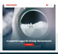 Kleine Seitenvorschau von oscomed.de