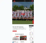 Kleine Seitenvorschau von ssvvogelstang.de