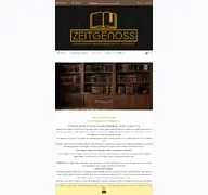 Kleine Seitenvorschau von zeitgenoss.de