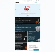 Kleine Seitenvorschau von walmagmagnetics.de