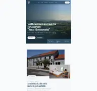 Kleine Seitenvorschau von hotel-zum-firstenstein.de