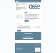 Kleine Seitenvorschau von osse-register.de