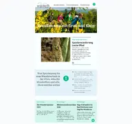 Kleine Seitenvorschau von wanderfit.de