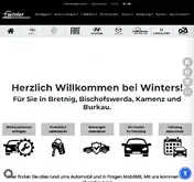 Kleine Seitenvorschau von winter-lausitz.de