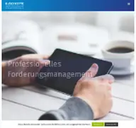 Kleine Seitenvorschau von e-kreditversicherung.de