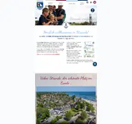 Kleine Seitenvorschau von strande.de