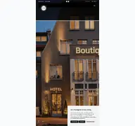 Kleine Seitenvorschau von boutique-hotel-buchholz.de