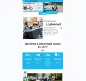 Kleine Seitenvorschau von e-lastenrad.de