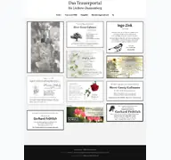 Kleine Seitenvorschau von trauerportal-dan.de