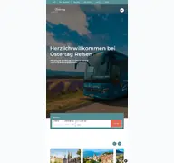 Kleine Seitenvorschau von ostertag-reisen.de