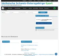 Kleine Seitenvorschau von osterzgebirge-sport.de