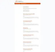 Kleine Seitenvorschau von events.mobile-university.de