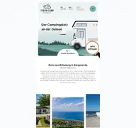 Kleine Seitenvorschau von ostseeferiencamp.de