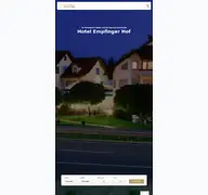 Kleine Seitenvorschau von empfinger-hof.de