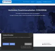 Kleine Seitenvorschau von convergesupport.de