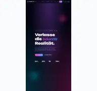 Kleine Seitenvorschau von cosmic-vr.de