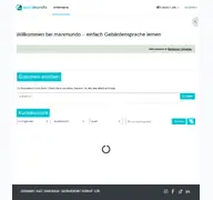 Kleine Seitenvorschau von e-learning.manimundo.de