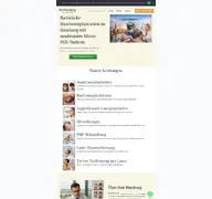 Kleine Seitenvorschau von hairhamburg.de