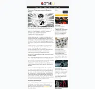 Kleine Seitenvorschau von otaku.de