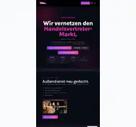 Kleine Seitenvorschau von handelsvertreter-heroes.de